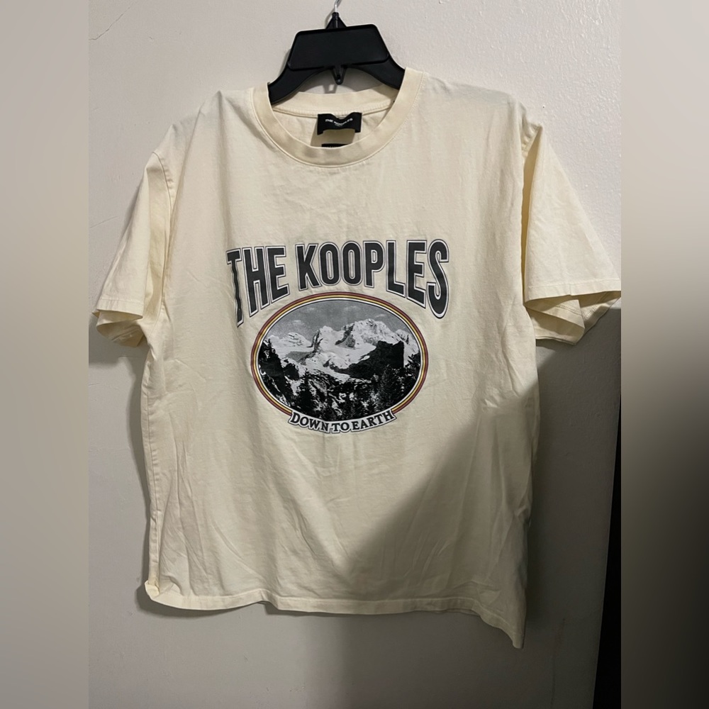 Kooples graphic logo tee- size 4/XL